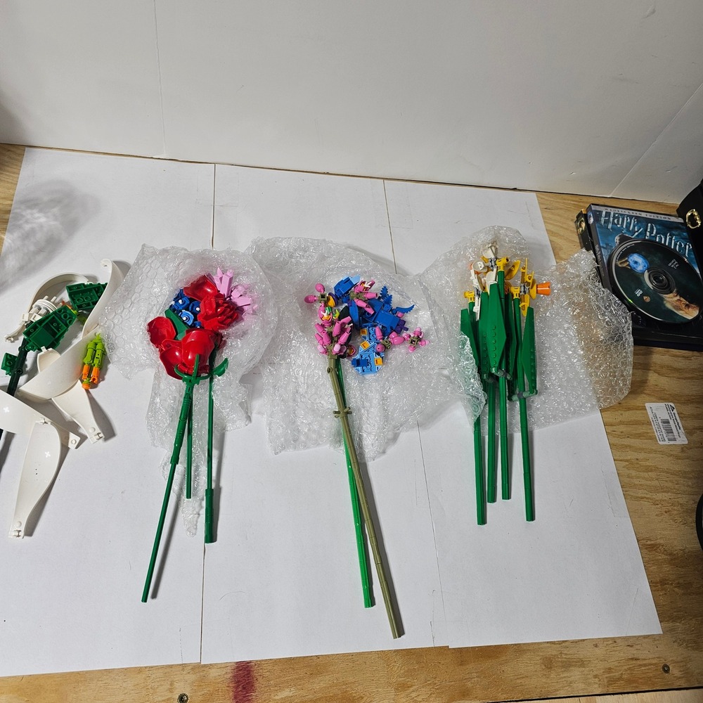Lego Icons Flower Bouquet 10280 Building Set Botanical Collection Roses Daisies